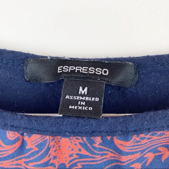 ESPRESSO Floral Blouse M - Picture 6 of 7